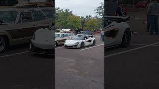 Mclaren 620R at Mt Pleasant Cars and Coffee [upl. by Lehcem]