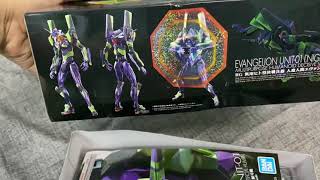 RG Eva 01 Night Combat Color Unboxing [upl. by Suolkcin589]