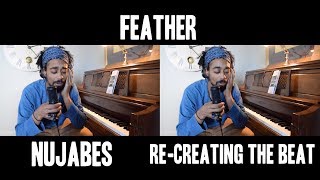 Feather  Nujabes  Beat Cover [upl. by Shuping688]