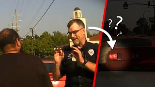 DASHCAM Police Caught Redhanded Making Bogus Traffic Stop [upl. by Attenweiler]