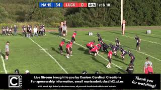 Middle School Football Luck vs New Auburn [upl. by Lorenzo]