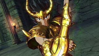 PS41080p60 fps HD Saint Seiya Soldiers Soul  Historic7  Shura vs Aioros [upl. by Susette]