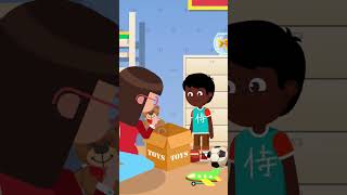 Tidy Up Time amp Bogey Song shorts kids nurseryrhymes kidssongs child kid lullaby baby fun [upl. by Aivat]