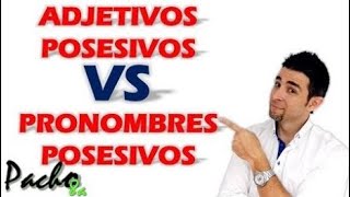 Adjetivos Posesivos VS Pronombres Posesivos  ¿Cómo identificarlos  Clases inglés [upl. by Dosi]