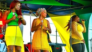 Queens of Reggae  Live Great Sound  Siquirres Costa Rica [upl. by Ahtnama995]