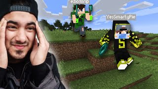 Minecraft Solo VS Solo Manhunt SPEEDRUNNER VS HUNTER [upl. by Neenahs]