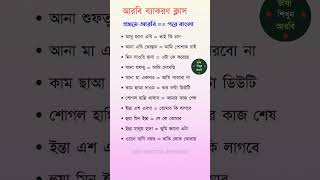 আরবি ব্যাকরণ শিখুন। আরবি ভাষা arabicfrombangla arabictobanglavocabulary arabi [upl. by Lesiram]