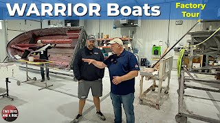 WARRIOR Boats FACTORY tour [upl. by Walworth187]