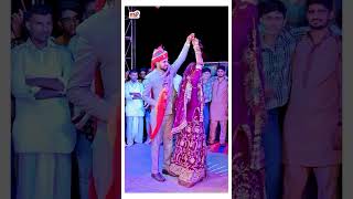 Bishnoi culture dula dulhan sandar dance rajasthani wedding viralclips shotrs [upl. by Eelreveb]