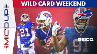 Jordan Poyer Ed Oliver and Isaiah McKenzie Micd Up for Super Wild Card Weekend  Buffalo Bills [upl. by Easton]