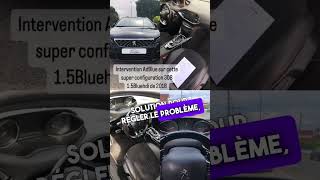 Intervention système AdBlue UREA nox Peugeot 308 [upl. by Aikel]