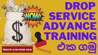 Drop service Advance Training 90day Challenge Overview Make Money Online  Dropservice Sinhala [upl. by Nylak908]