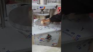 small commercial arabic lebanese greek turkish shawarma pita bread press making maker machine [upl. by Yrok113]