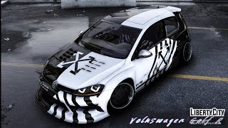 VOLKSWAGEN GOLF MK7 LIBERTY DESIGN TUTORIAL CAR PARKING MULTIPLAYER NEW UPDATE [upl. by Lettig]