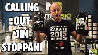 NutraBio CEO calls out Jim Stoppani for false protein claims [upl. by Hull886]