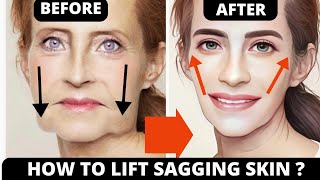 17 MIN  ANTIAGING FACE EXERCISES FOR SAGGING SKIN amp JOWLS SAGGY CHEEKS EYE BAGS MOUTH LINES [upl. by Ainafets]