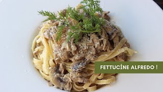 Fettucine Alfredo Nasıl Yapılır   Tavuklu Fettucine Alfredo Tarifi [upl. by Ethelin144]