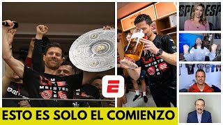 XABI ALONSO HACE HISTORIA con el LEVERKUSEN y esto es solo EL COMIENZO de su CARRERA  Exclusivos [upl. by Inalaehak849]