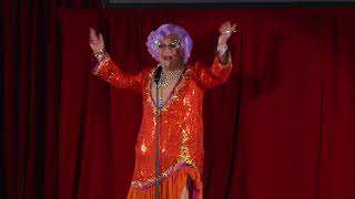 Michael Walters as Dame Edna Impersonator [upl. by Hsirehc]