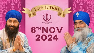 Live Kirtan from Singapore  08Nov24m  Neeldhari Samparda  Bhai Nirmal Singh Ji Khalsa [upl. by Ravahs]