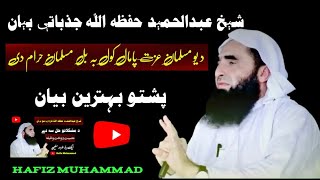 Sheikh Abd Ul Hameed  شیخ عبدالحمید صیب pashto islamic bayan pashto islamic speech video [upl. by Mamie58]