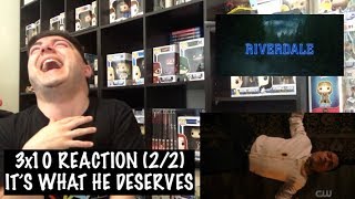 RIVERDALE  3x10 THE STRANGER REACTION 22 [upl. by Adiahs]