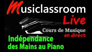 Comment acquérir une indépendance des mains au piano TUTO PIANO GRATUIT [upl. by Alimhaj926]