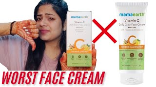 Do Not Try This Mamaearth Vitamin C Daily Glow Face Cream Genuine Review  daycream mamaearth [upl. by Sidnarb]