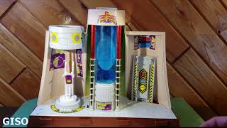 1994 Bandai Vtg Power Dome Playset Mighty Morphin Power Rangers [upl. by Drew]