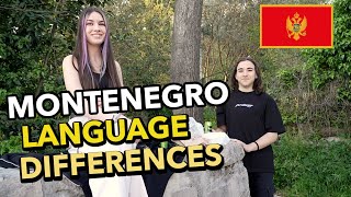 🇲🇪 Learning Montenegro Slang from Locals Differences vs Serbian  Croatian  Bosnian [upl. by Post]