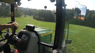 Fertilizing Grass Fields for One More Cut [upl. by Breskin968]