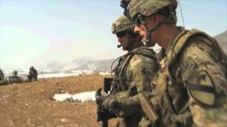 Polish instructors training US soldiers in eastern Afghanistan [upl. by Gwynne]