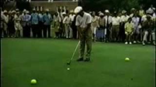 Ben Hogan practice swing [upl. by Sesylu]