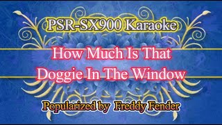 How Much Is That Doggie In The Window  Freddy Fender Video Karaoke [upl. by Grishilde245]