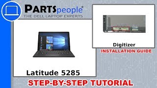 Dell Latitude 5285 T17G001 Digitizer HowTo Video Tutorial [upl. by Girard]