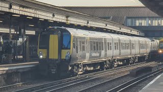 Trains at Clapham Junction 20824 [upl. by Victor]