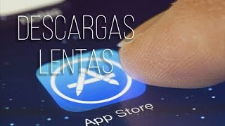 Solucionar las descargas lentas en iOS [upl. by Mona116]