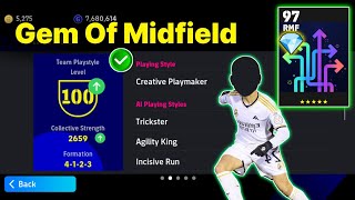 GEM OF MIDFIELDER AND CROSSING🔥🥶  EFOOTBALL 2024 [upl. by Eikcor501]