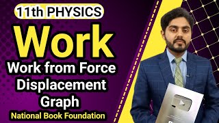 work class 11  Work done from force displacement graph  National book foundation  NBF  all board [upl. by Wetzell17]