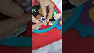 Easy clay art  polymer clay ring  art clayartidea diy artandcraft ytshorts shortvideo [upl. by Anirehtac278]