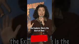 Melissa Villasenor Dora The Explorer Helps with Self Esteem comedy standup shorts [upl. by Samuela513]