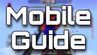 MCPE PVP GUIDE Mobile Tutorial [upl. by Leile]