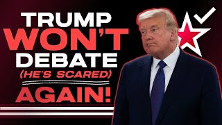 Donald Trump BACKS DOWN AGAIN From Debate Against Kamala Harris [upl. by Aniar448]