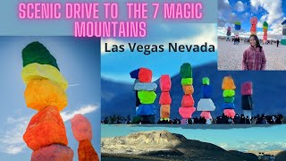 Experience the Colors of 7 Magic Mountains in Las Vegas Nevada [upl. by Anerres]