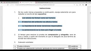 Examen de Naturalización ESPAÑOL 2021 Explicación Primera Parte Composición y Ortografía REDACCIÓN [upl. by Alahs415]