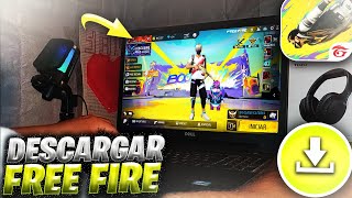 Como DESCARGAR y CONFIGURAR FREE FIRE en PC ✅Sin LAG ✅ [upl. by Mcilroy]