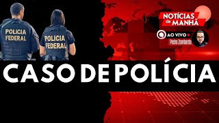 Notícias da Manhã  A TRETA CALEJON E JONES VAN RATTEN ATACA DELEGADO DA PF E DIZ QUE NÃO VAI DEPOR [upl. by Assyle]