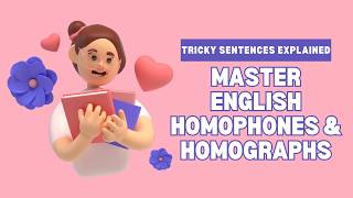 Only English Experts Can Master These Tricky Homophones amp Homographs [upl. by Dnomar]