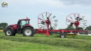 Graslanddemo Geel België 91 landbouwmachines 21 merken Trekkerweb geel grunnland grassmen [upl. by Ok89]