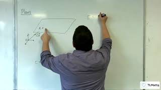 ALevel Further Maths F201 Planes Introducing the Vector Equation of a Plane [upl. by Christina]